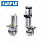 Pharmaceutical Butterfly Valves, Sanitary Pneumatic Mixproof Butterfly Valve