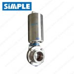 Sanitary Pneumatic Butterfly Valve