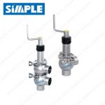 1. Manual Sanitary Diverter Valve, Flow Diverter Valve