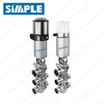 4. Sanitary Shut Off Valve with C-TOP (Control Module), Pneumatic Operated