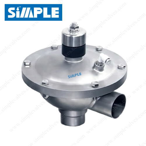 Sanitary Constant Pressure Modulating Valve, Inlet or Outlet
