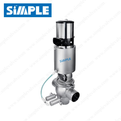 double-seat-mixproof-valve